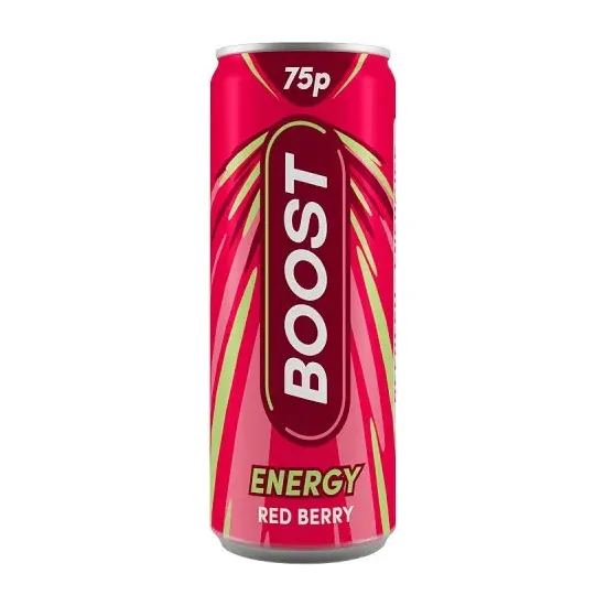 Boost Energy Red Berry PMP 250ml