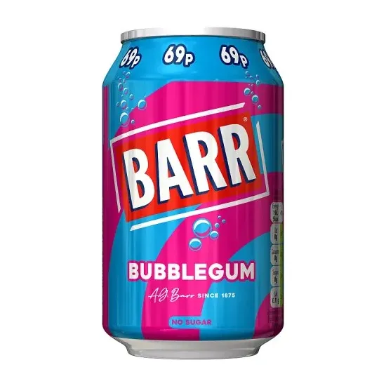 Barr Bubblegum PMP 300ml