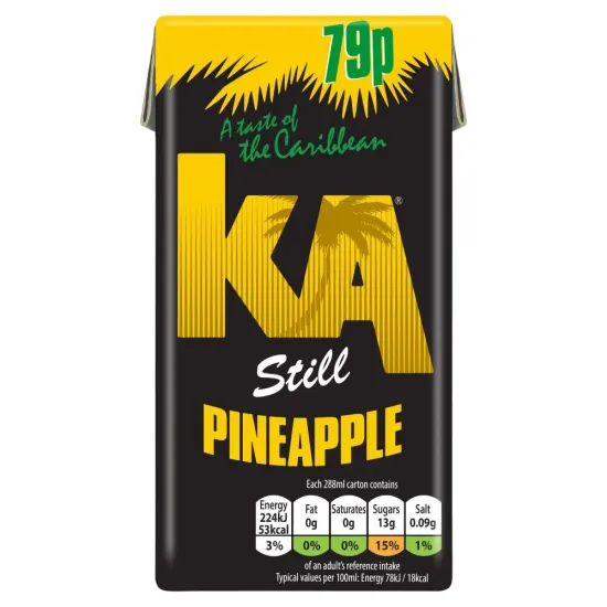 KA Still Pineapple PMP 288ml