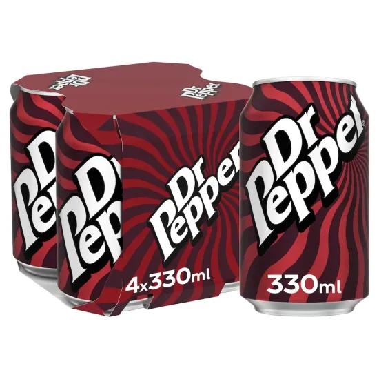 Dr Pepper 4Pk 330ml