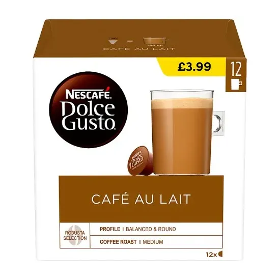Nescafe Dolce Gusto Pods PMP - Cafe Au Lait