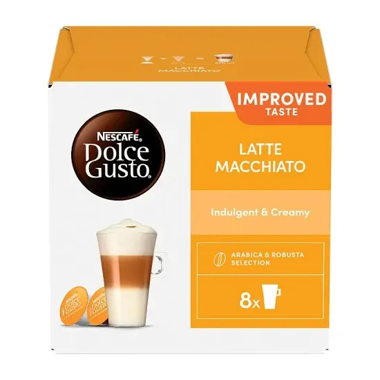 Nescafe Dolce Gusto Pods - Latte Macchiato