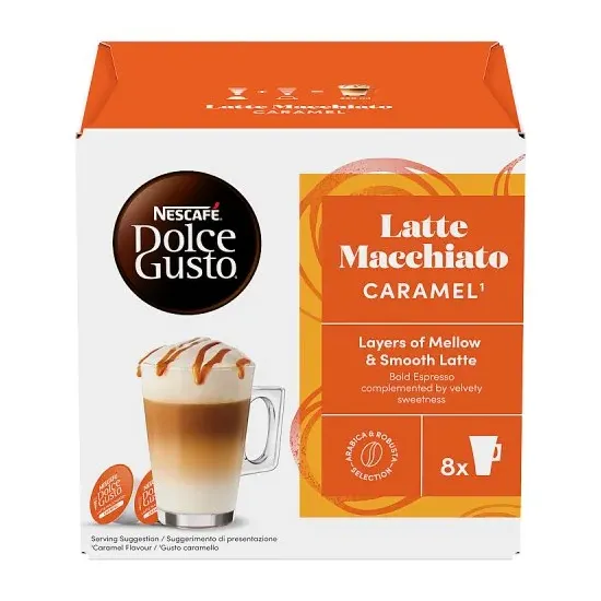 Nescafe Dolce Gusto Pods - Latte Macchiato Caramel