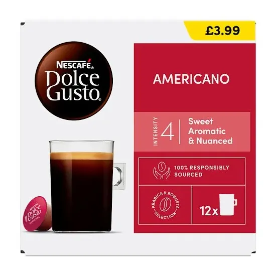 Nescafe Dolce Gusto Pods PMP - Americano