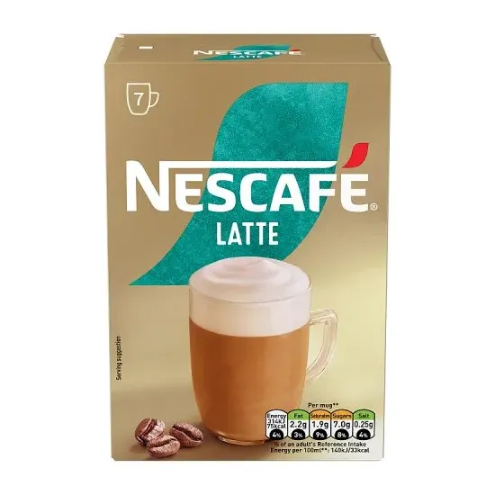 Nescafe Latte Sachets 7x18g