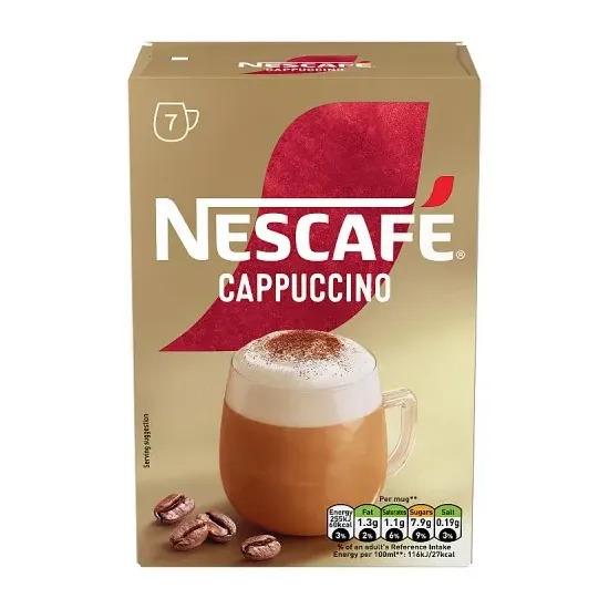 Nescafe Cappuccino Sachets 7x15.5g