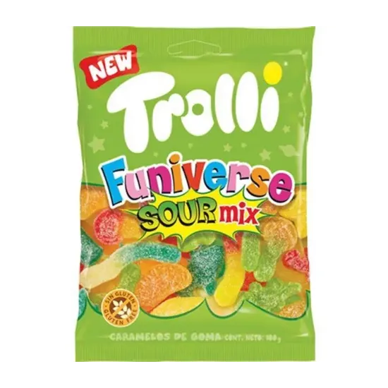 Trolli Funiverse Sour Mix Bags 100g