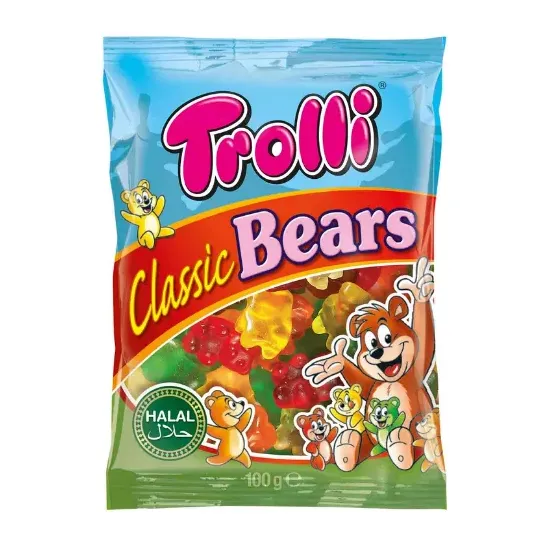 Trolli Classic Bears Bags (Halal) 100g