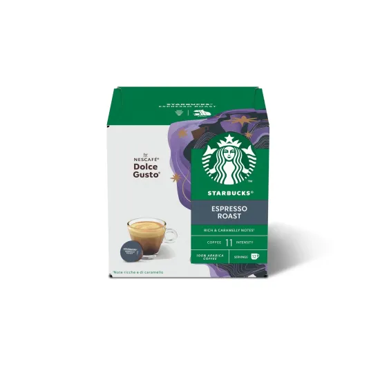 Starbucks Espresso Dark Roast 12 Pods