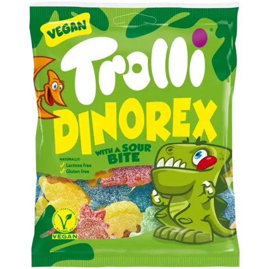 Trolli Dinorex Bags (Vegan) 100g