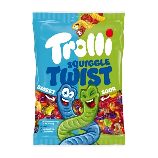 Trolli Squiggle Twist Bags 100g