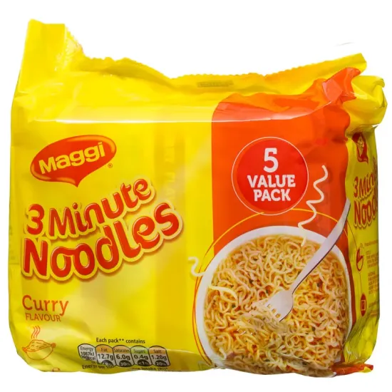 MAGGI 3 Minute Noodles - Curry Multipack (5x59g)