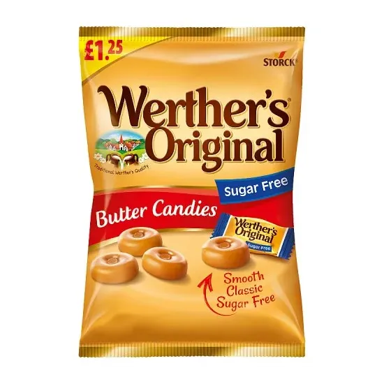 Werther's Original Butter Candies Sugar Free PMP 65g