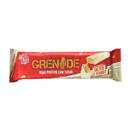 Grenade Protein Bars White Chocolate Salted Peanut 60g