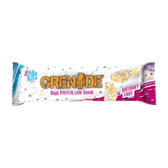 Grenade Protein Bars Birthday Cake 60g