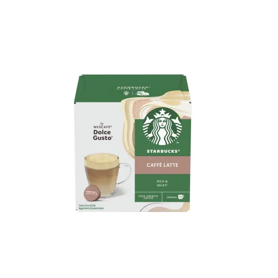 Starbucks Caffè Latte 12 Pods
