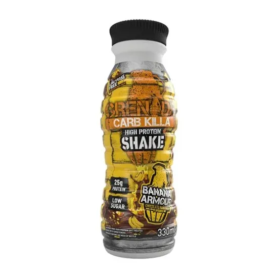 Grenade Protein Shakes Banana Armour 330ml