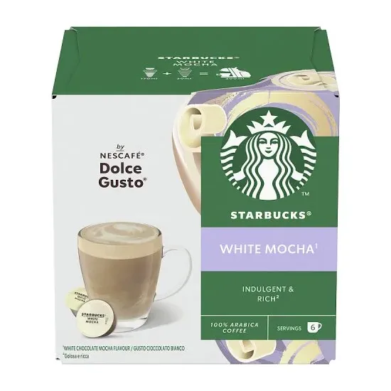 Starbucks Dolce Gusto Pods - White Mocha
