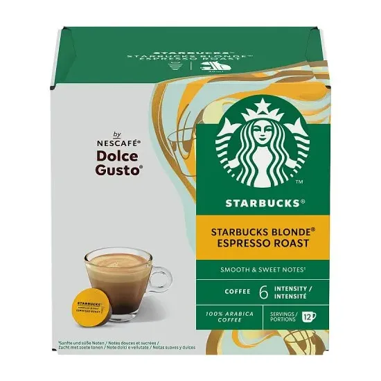 Starbucks Dolce Gusto Pods - Blond Espresso Roast