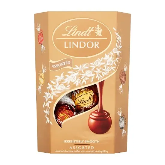 Lindt Lindor Assorted Cornet 200g