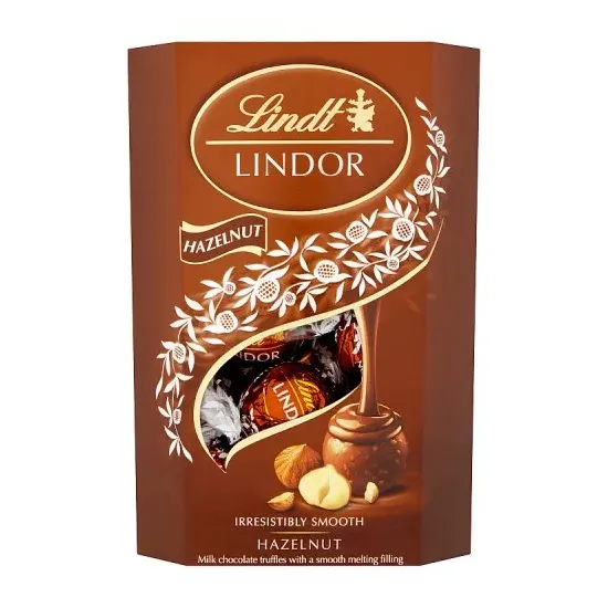 Lindt Lindor Hazelnut Cornet 200g