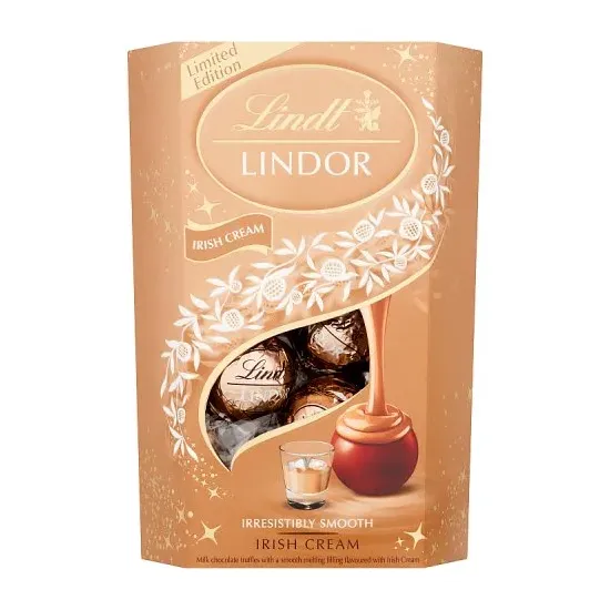 Lindt Lindor Truffles Irish Cream Cornet 200g