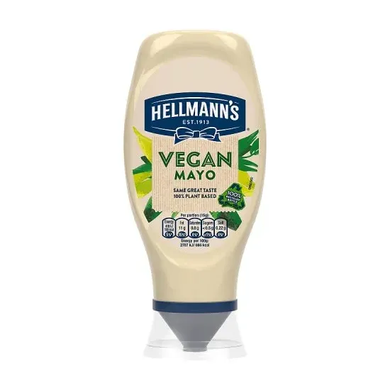 Hellmanns Vegan  Squezzy Mayonnaise 430g