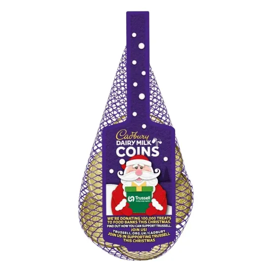 Cadbury Dairy Milk Chocolate Coins Clipstrip 70g