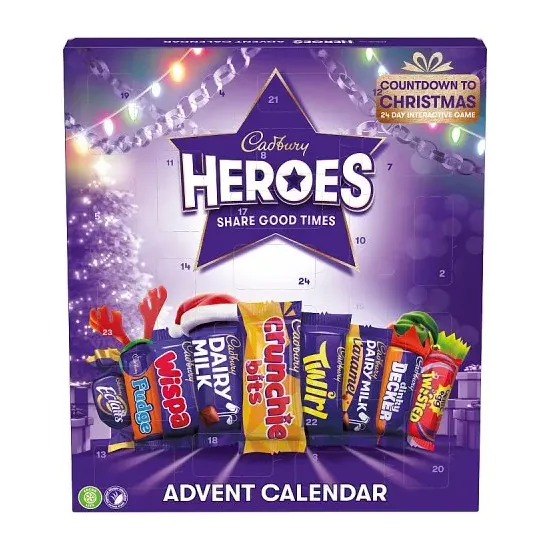 Cadbury Heroes Advent Calendar 230g