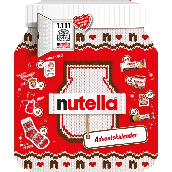 Nutella Advent Calendar 528g