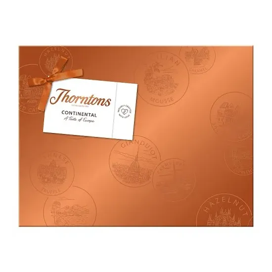 Thorntons Continental Collection Gift Wrapped 264g
