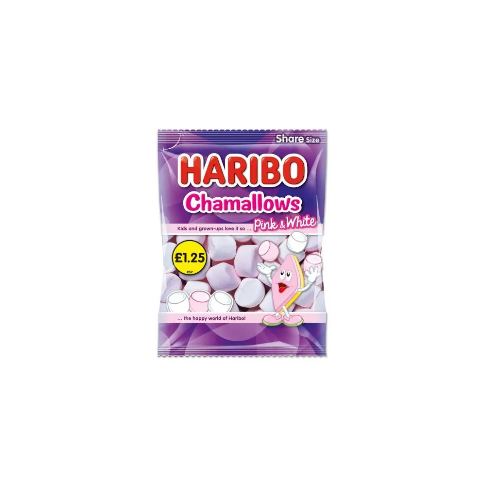 Haribo Chamallows P&W PMP 140g Haribo Chamallows P&W PMP 140g