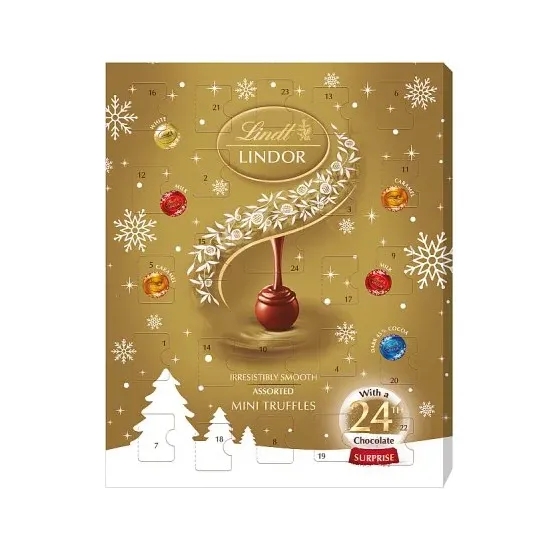 Lindt Lindor Assorted Mini Calendar 117g