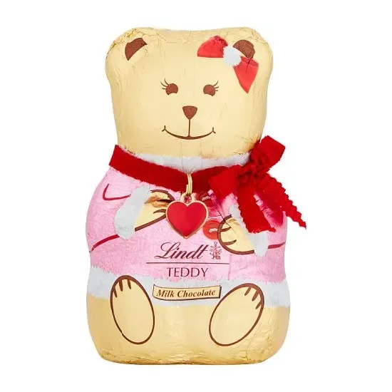 Lindt Teddy Mr & Mrs Bear Milk Chocolate 100g