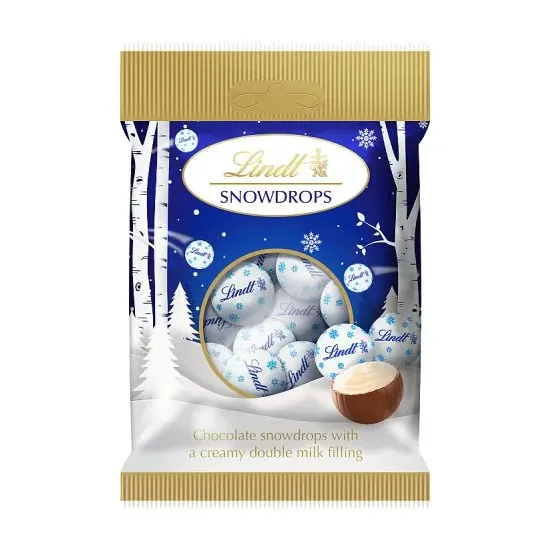 Lindt Snowdrops Bag 70g