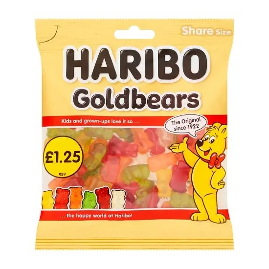 Haribo Gold Bears PMP 140g Haribo Gold Bears PMP 140g