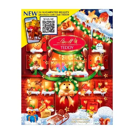 Lindt Teddy Advent Calendar 250g