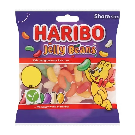 Haribo Jelly Beans PMP 140g Haribo Jelly Beans PMP 140g