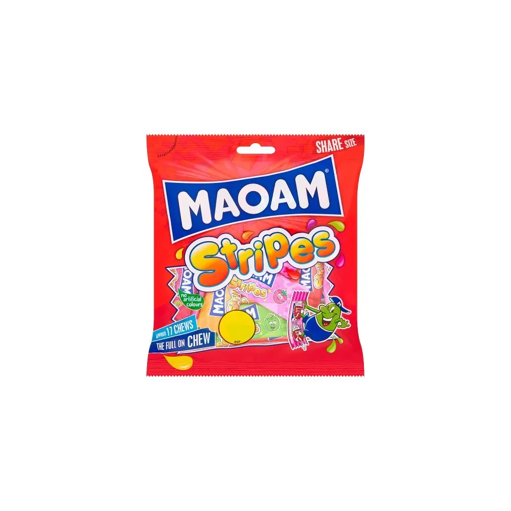 Haribo Maoam Stripes PMP 140g Haribo Maoam Stripes PMP 140g