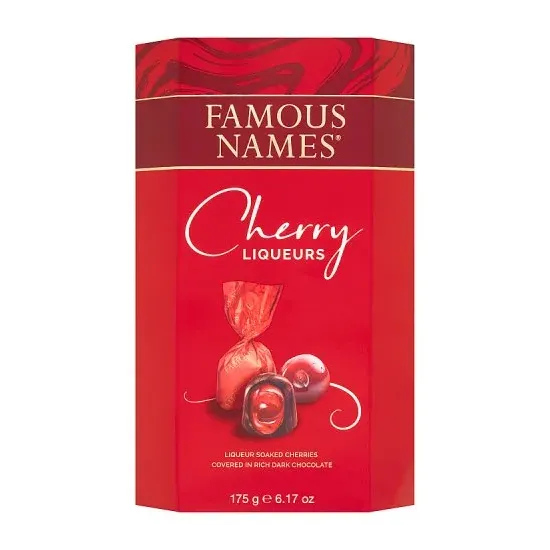 Famous Names Cherry Liqueurs 175g