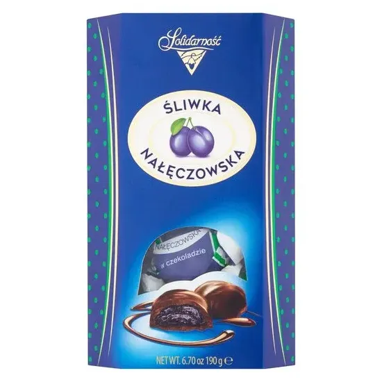Solidarnosc Naleczowska Plums In Chocolate 190g