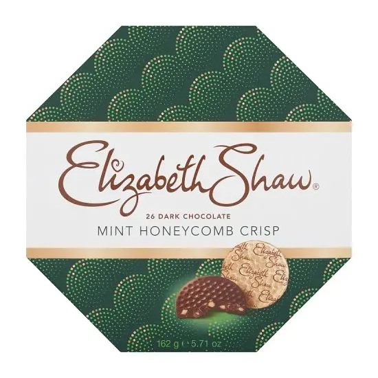 Elizabeth Shaw Dark Choc Crisp Mint 162g