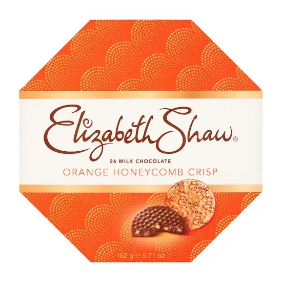 Elizabeth Shaw Milk Chocolate Orange Crisp 162g