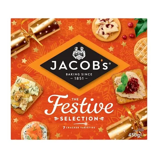 Jacobs Biscuits For Cheese Carton 450g