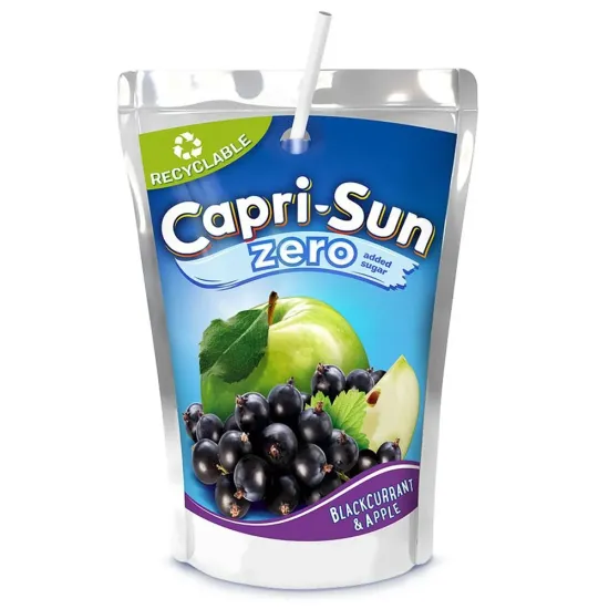 Capri Sun Blackcurrant Zero 10Pk 200ml