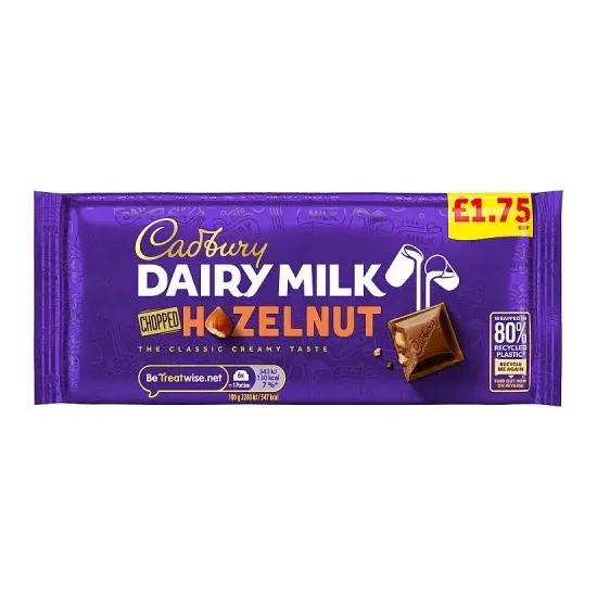 Cadbury Dairy Milk Chopped Nut PMP 95g