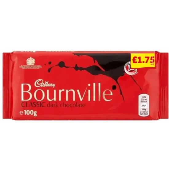 Cadbury Bournville PMP 100g