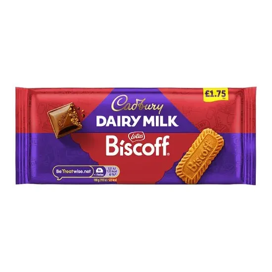 Cadbury Dairy Milk Biscoff PMP 95g