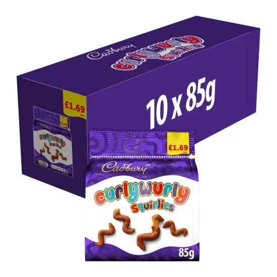 Cadbury Curly Wurly Squirles PMP 85g