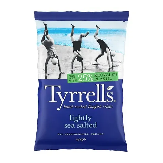 Tyrrells Lightly Sea Salted Sharing Crisps